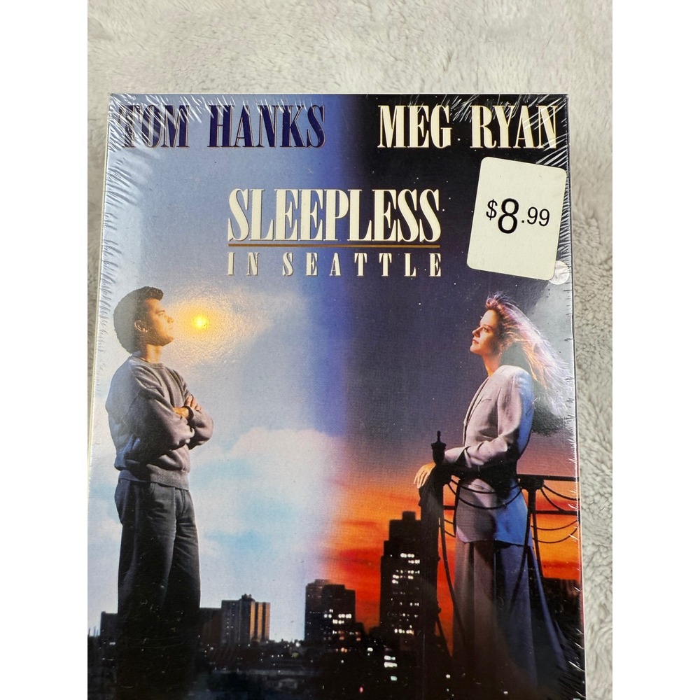 Sleepless in Seattle & You've Got Mail VHS Tape Set Tom Hanks Meg Ryan Sealed‎